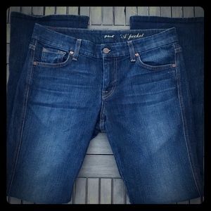 7 for all Mankind A Pocket Flare Jeans 30